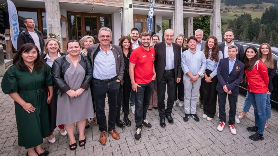 La Jeune Chambre Internationale Suisse au Golf Club Villars